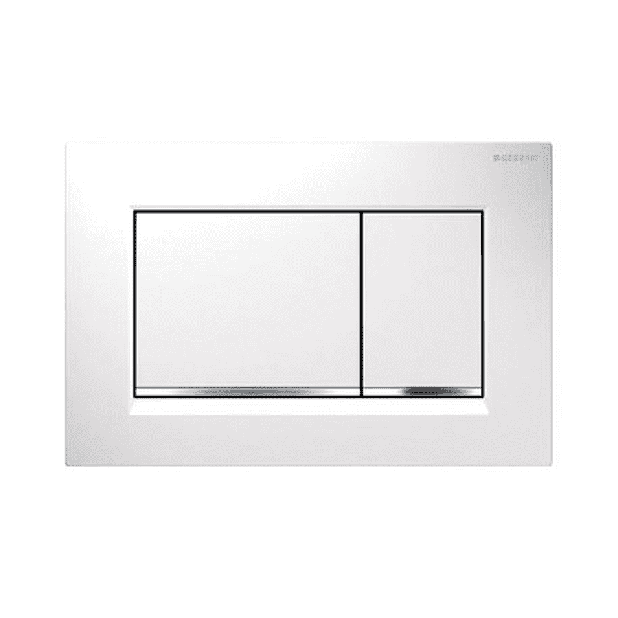 Nút xả thải bồn cầu màu trắng Sigma30 588.53.592